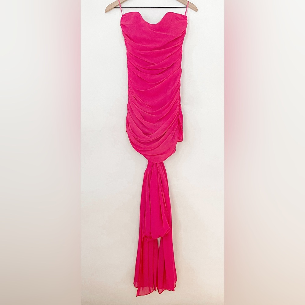 ZARA BARBIE™ MATTEL DRAPED DRESS 5919/100 000/025 - Picture 2 of 8